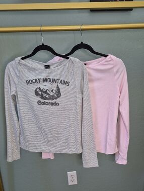 Target Rocky Mountains & Pink Long Sleeve Lightweight Thermals - NWT